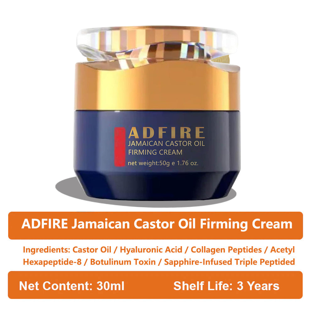 ADFIRE® Jamaican Castor Oil Firming Cream - 80% OFF Today! 💙