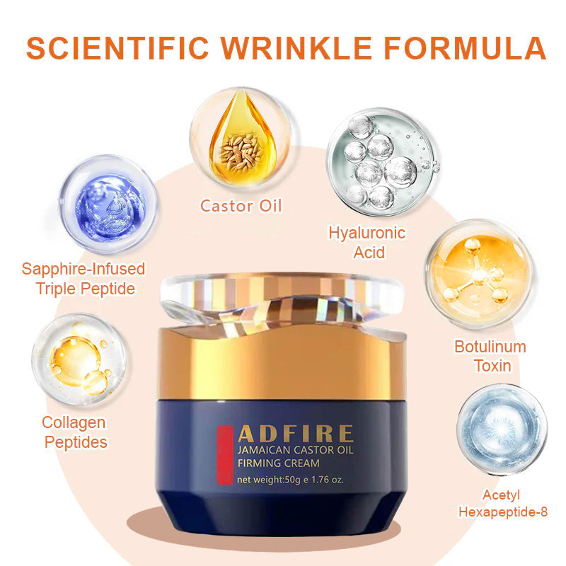 ADFIRE® Jamaican Castor Oil Firming Cream - 80% OFF Today! 💙