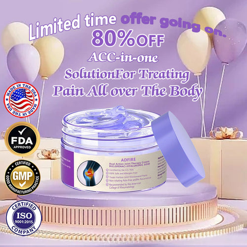 ADFIRE™ Jamaican Castor Oil and Diclofenac Joint and Bone Healing Gel🌀 - American Orthopaedic Association (AAOS) Approved