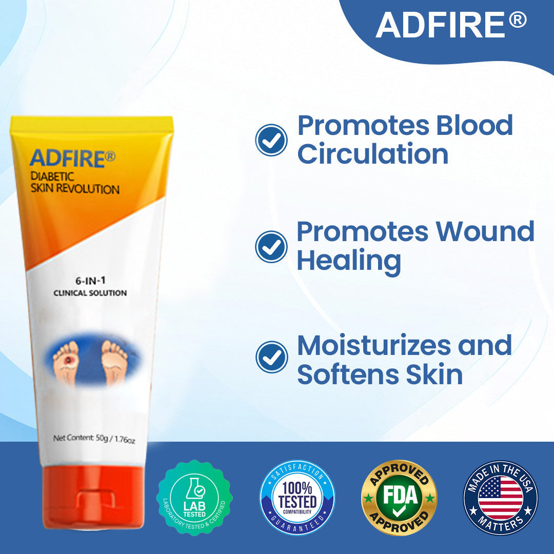 ADFIRE® Diabetic Skin Revolution – 6-IN-1 Clinical Solution 🦶 24H Flash Sale!
