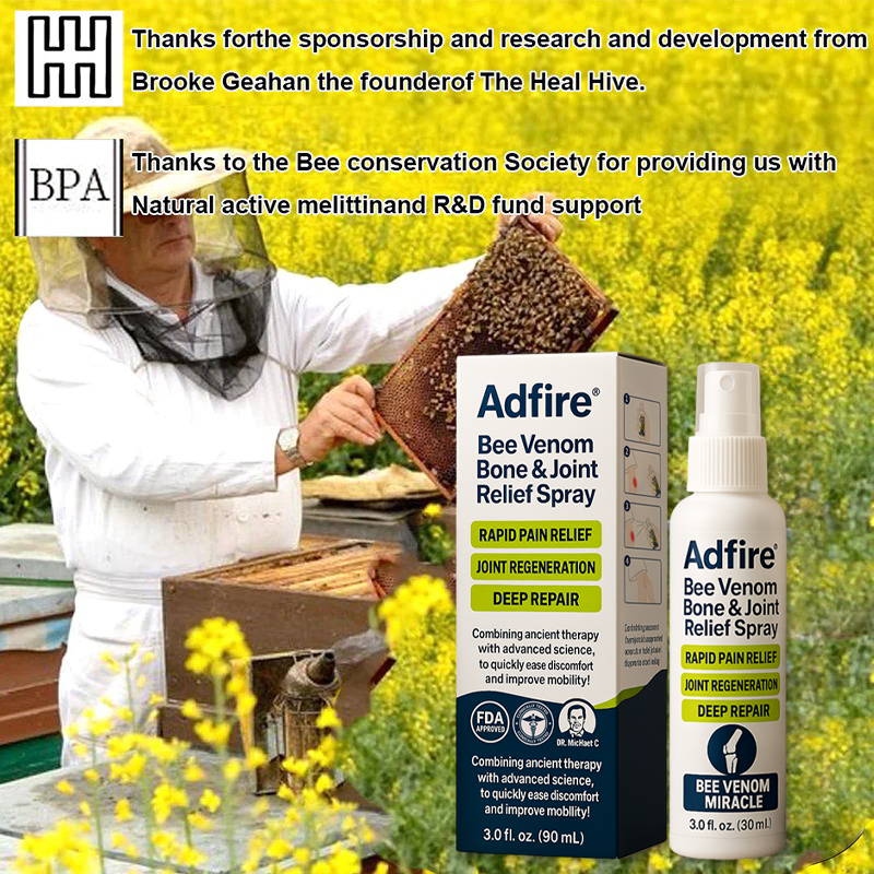 ADFIRE® Bee Venom Pain-Relief Bone Healing Spray🐝🐝(Specially for older adults & AAOS recommends)