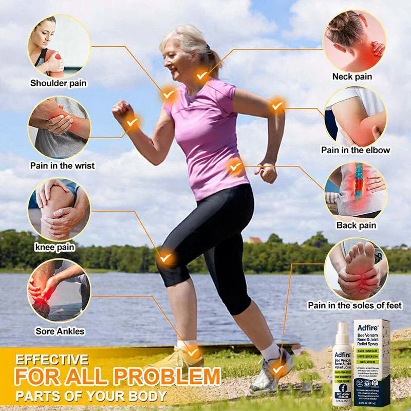 ADFIRE® Bee Venom Pain-Relief Bone Healing Spray🐝🐝(Specially for older adults & AAOS recommends)