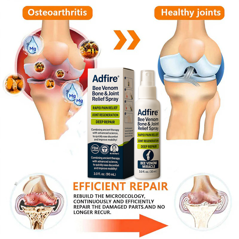 ADFIRE® Bee Venom Pain-Relief Bone Healing Spray🐝🐝(Specially for older adults & AAOS recommends)