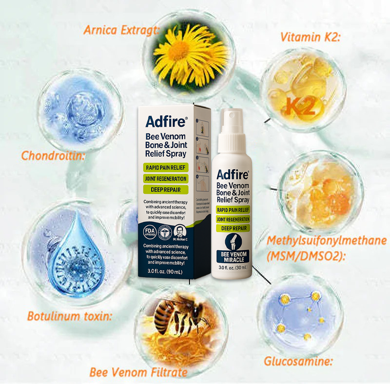 ADFIRE® Bee Venom Pain-Relief Bone Healing Spray🐝🐝(Specially for older adults & AAOS recommends)