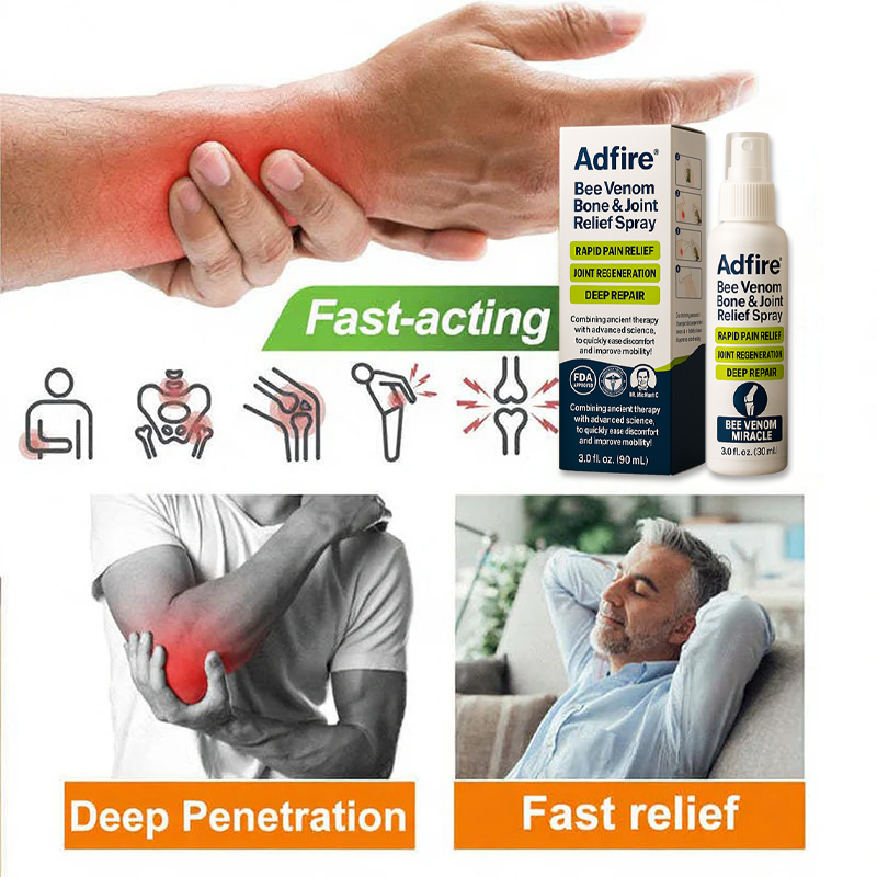 ADFIRE® Bee Venom Pain-Relief Bone Healing Spray🐝🐝(Specially for older adults & AAOS recommends)