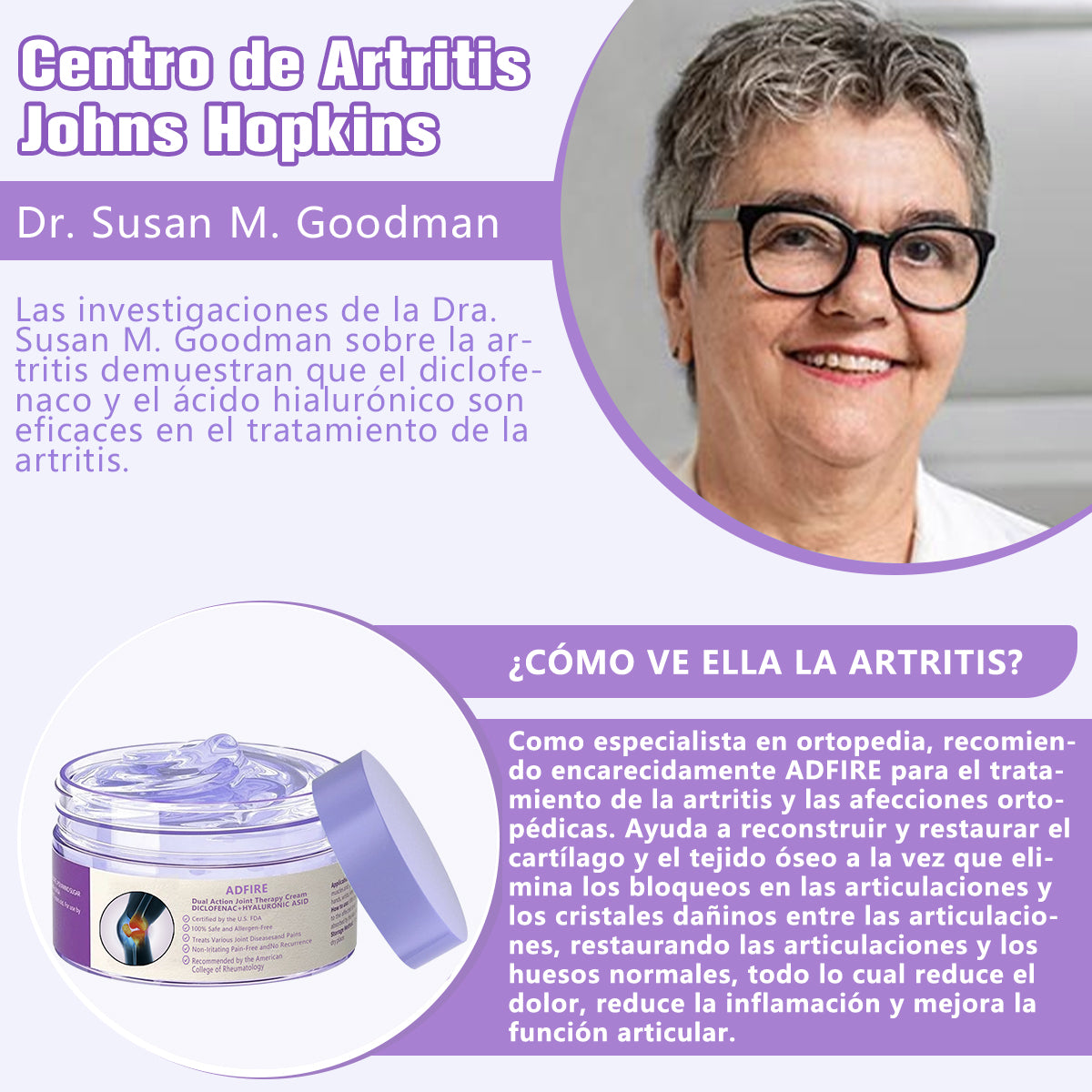 Gel Terapéutico de Acción Dual ADFIRE® para las Articulaciones 🌿