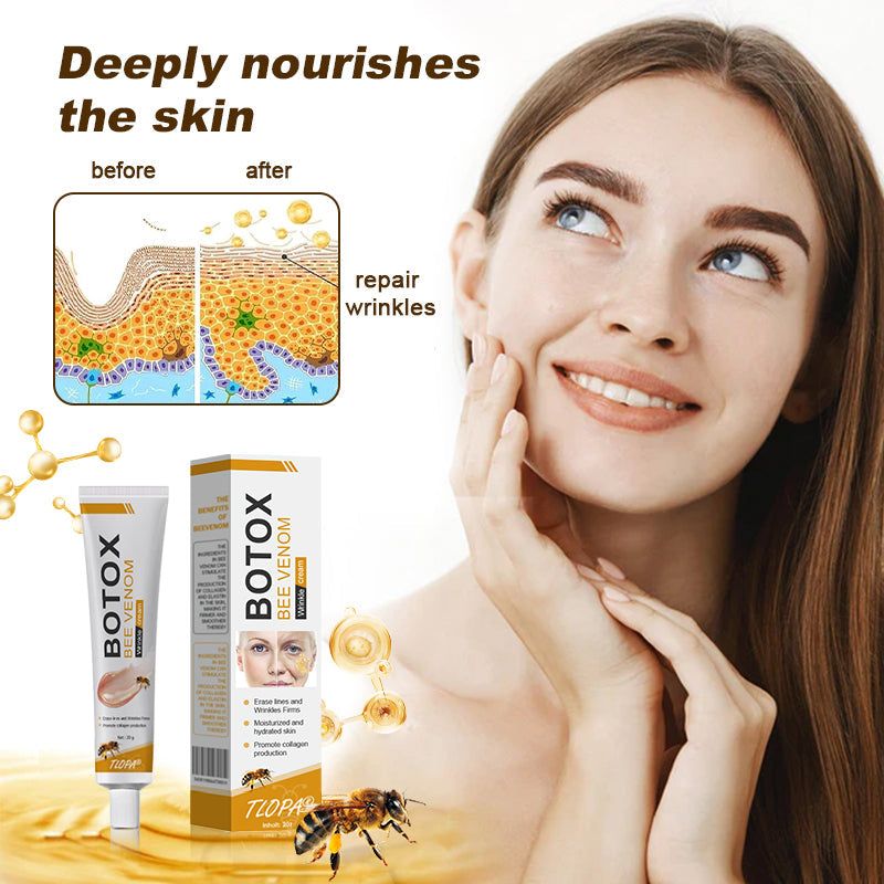 TLOPA®Botox Bee Venom Wrinkle Removal Cream👨⚕️ Laser & Skin Surgery Center Offical:- LAST DAY 80% OFF