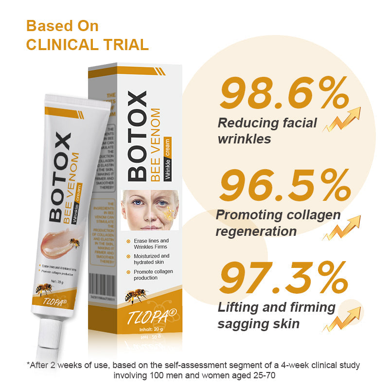 TLOPA®Botox Bee Venom Wrinkle Removal Cream👨⚕️ Laser & Skin Surgery Center Offical:- LAST DAY 80% OFF