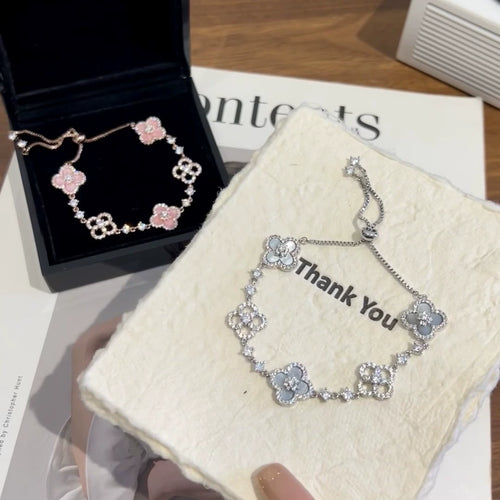 OUTJUTI® Lymph Magnetic Therapy Clover Bracelet