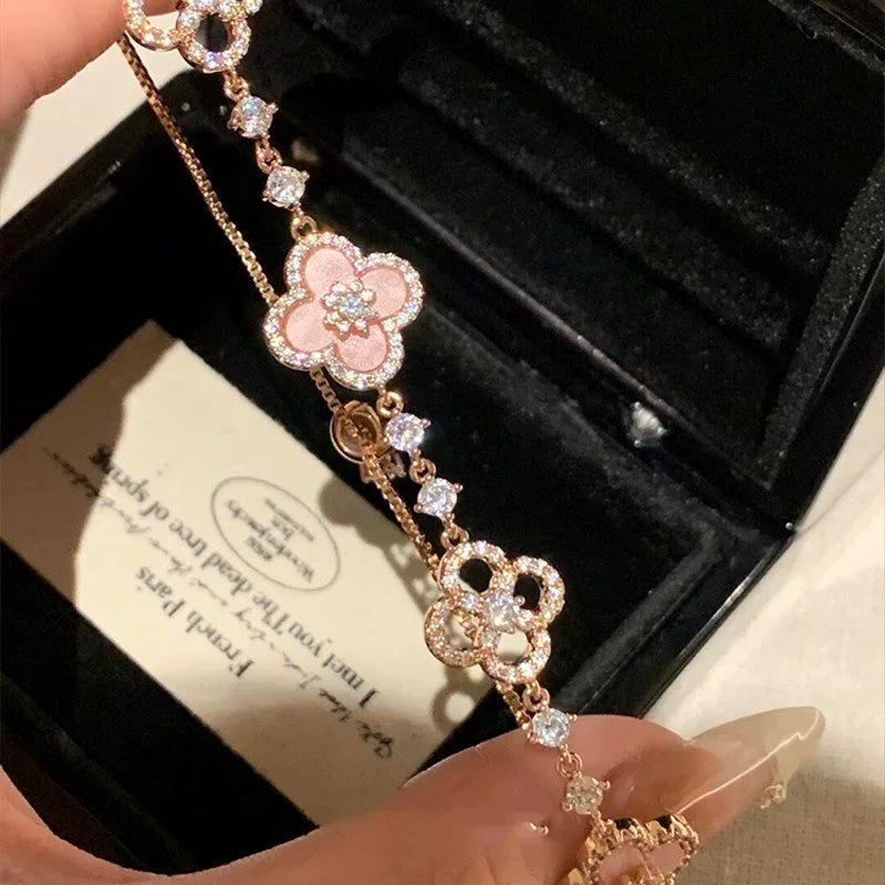 OUTJUTI® Lymph Magnetic Therapy Clover Bracelet
