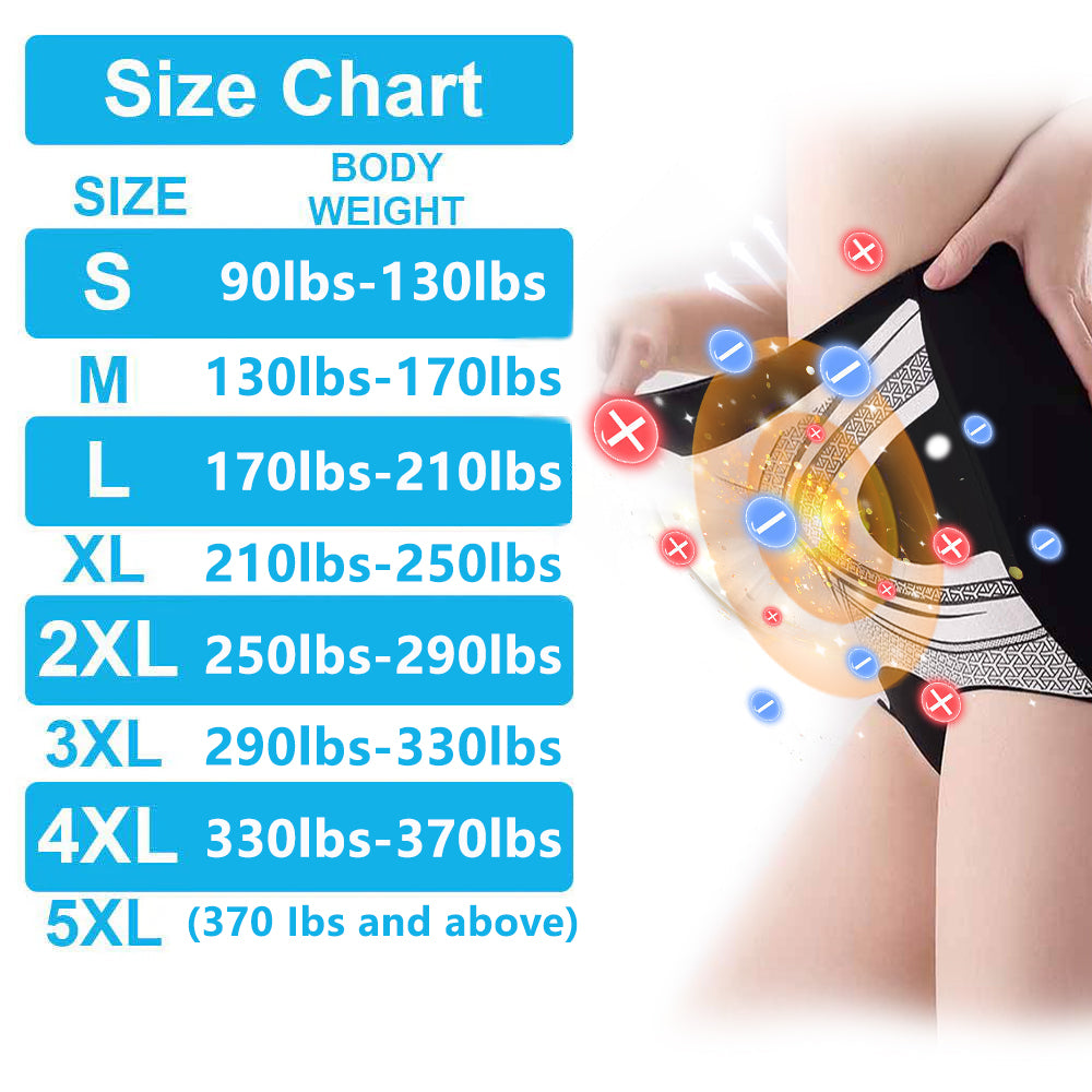 Anyidea® FIR Negative Ion Body Shaping Shorts - Effortless Hourglass Figure ⏳✨