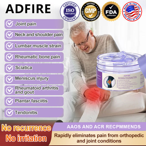 ADFIRE™ 7 Day! Joint & Bone Therapy Gel 🟣 - 80% OFF Today! 💜