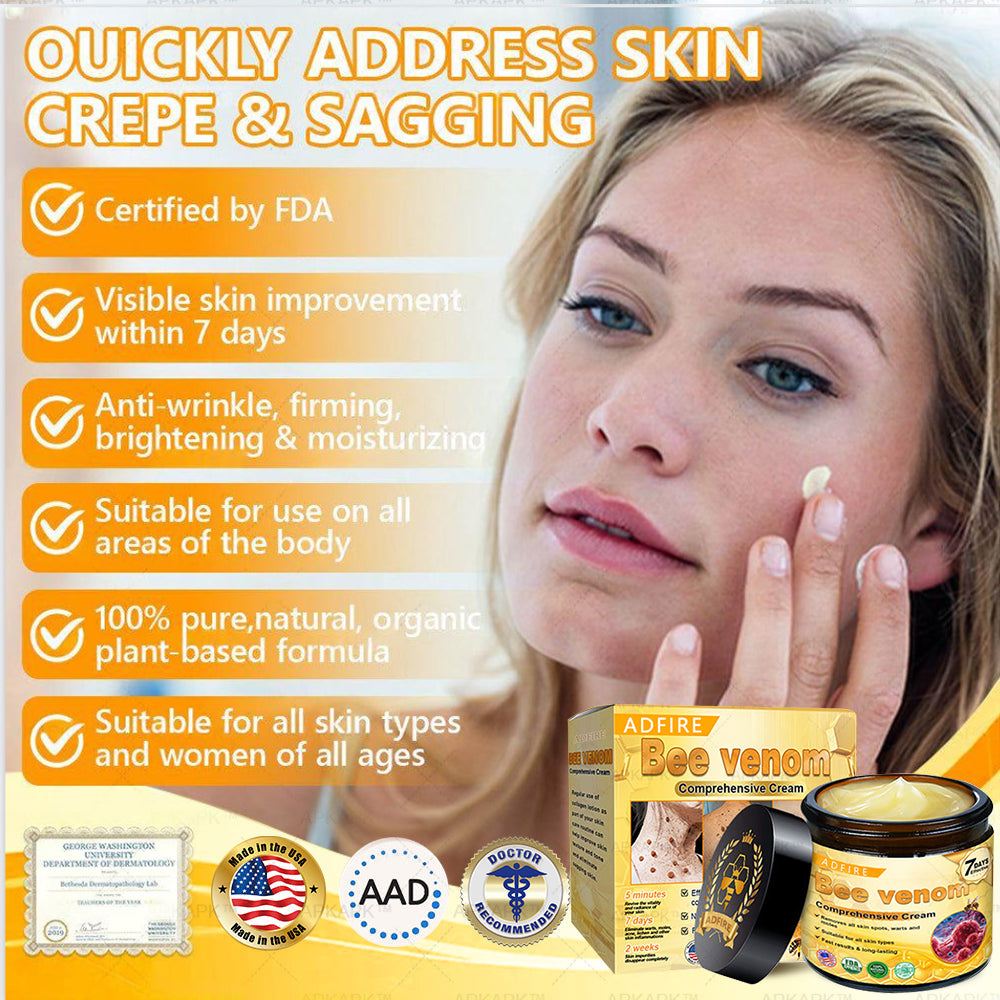 Made and Shipped from USA ✨ ADFIRE® Bee venom Comprehensive Cream 🔥 LAST DAY 80% OFF 💎💎
