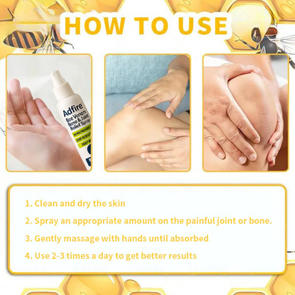 ADFIRE® Bee Venom Relief & Skin Support Spray 🐝🐝 For Joint Comfort, Bruise Care & Age-Related Skin Marks