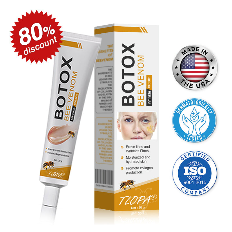 TLOPA®Botox Bee Venom Wrinkle Removal Cream👨‍⚕️ Laser & Skin Surgery Center Offical:- LAST DAY 80% OFF