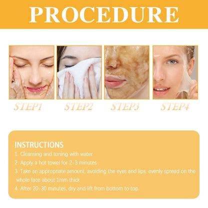 (Daily Sales of 7633+🔥) - 𝗝𝗼𝗿𝗼𝗻𝗱𝘆® Honey Tear-Off Mask Anti-Aging, Deep Cleansing, Reduces Fine Lines＆ Wrinkles Great for All Skin
