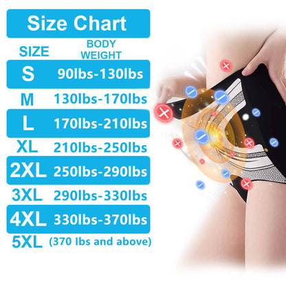 Anyidea® FIR Negative Ion Body Shaping Shorts - Effortless Hourglass Figure ⏳✨